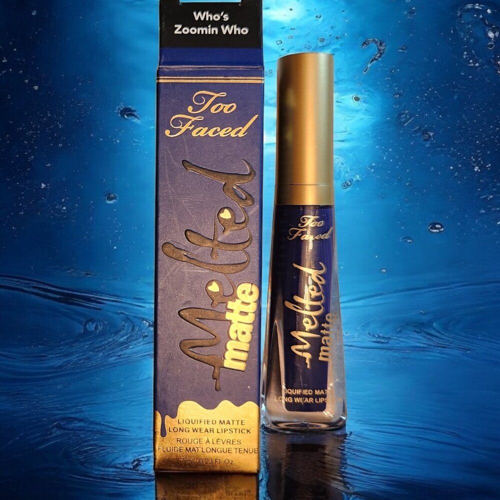 Too Faced Melted Matte Liquid Lipstick in Who's Zoomin Who NIB